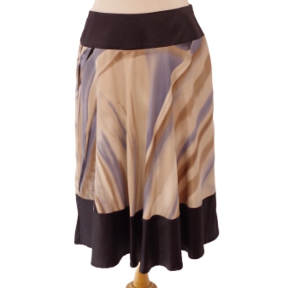 Grace Hill Blue Swirl Skirt NWT- Sz. 6 - Picture 1 of 4